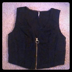 Free people Lace Vest